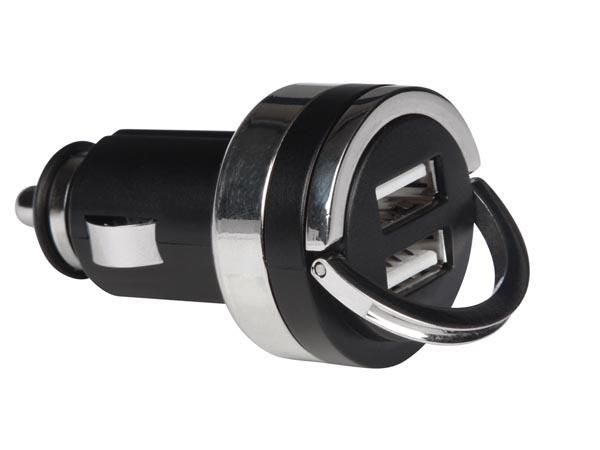 DUAL USB CAR CHARGER (5 V - 4.2 A) - 21 W max. CARSUSB19 5410329620387; 5410329631390