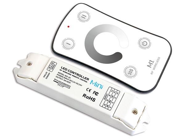 SINGLE CHANNEL LED DIMMER - WITH RF REMOTE CONTROLLER CHLSC13 5410329605209