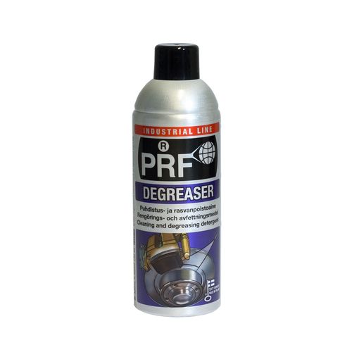 Effective cleanser and disinfectant. Removes grease and oil. PRF 520ml DEGREASER Taerosol PRF DEGREASER/520 6417128100668