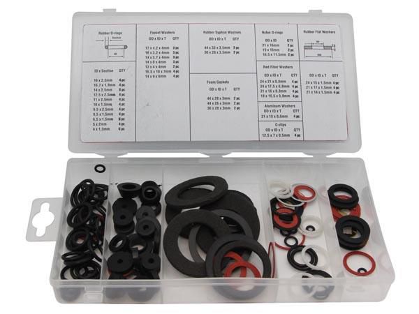 TAP RESEATER WASHER ASSORTMENT - 125 pcs HAS01 5410329552329