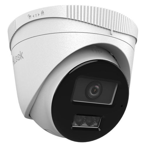 HiLook dome IPC-T220HA-LU F2.8 (white, 2 MP, 30 m. IR, 30 m. LED, Hybrid Light) TVKIPIPCT220HALU