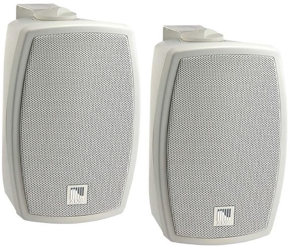 Wall Mount Plastic Cabinet Loudspeakers 30W (2 pcs), White IPLAY4T 4779027625010