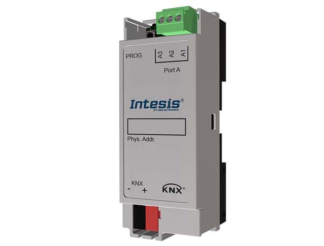 Modbus RTU Client to KNX TP Gateway - 100 points, Intesis INKNXMBM1000200