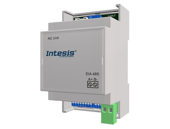 Mitsubishi Electric Domestic, Mr.Slim and City Multi to Modbus RTU Interface - 1 unit, Intesis INMBSMIT001I000