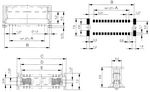 Vertical socket H 6.25mm Female 12-143-62-208 143-62-208