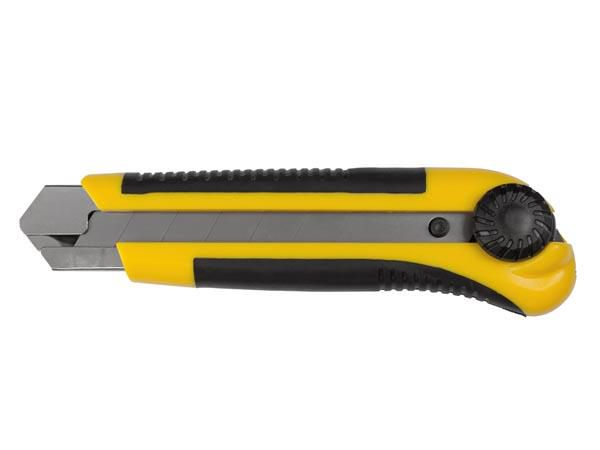 HEAVY DUTY UTILITY KNIFE - 25 mm BLADE - WITH SAFETY LOCK MES03N 5410329648558; 5410329666552; 5410329666569