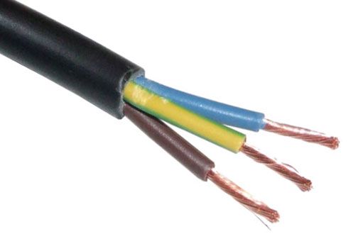 OMY Lietkabelis cable 3x1.0mm2 (juodas, 100m) KMOMY3X1LIET