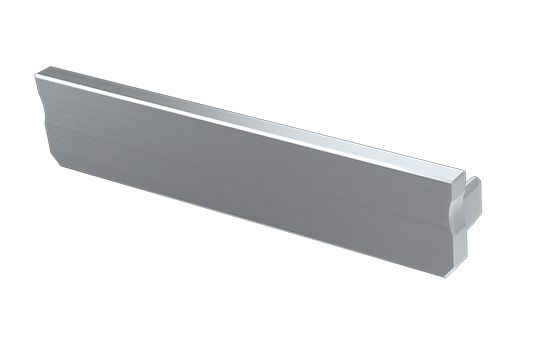 Endcap for LED profile LUMINES SOLIS, grey, without hole PROF-SOLIS-ENDCAP 5901854778730