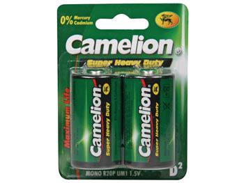 ZINC CARBON D / R20 1.5V-8000mAh (2pcs/bl) R20C 4260033156280; 5410329481179; 5410329481186