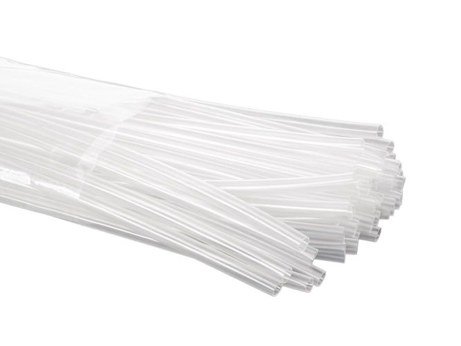 Shrinkable tube 6.4 mm - clear - 50 pcs STB64C 5410329451899