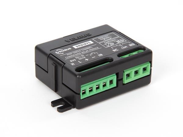 Mini Single Channel Changeover Relay Module (for Standalone and Velbus Operation) VMB1RYS 5410329709013