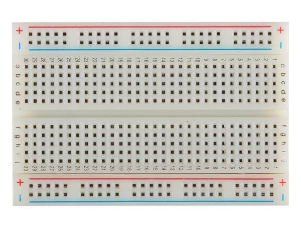 HIGH-QUALITY BREADBOARD - 400 HOLES VTBB3 5410329664664; 5410329677961