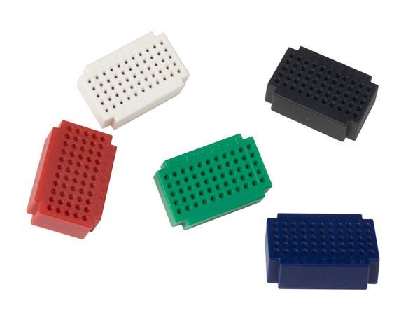 SET OF MINI BREADBOARDS - 55 TIE-POINTS - 5ápcs VTBB6 5410329664695; 5410329677992