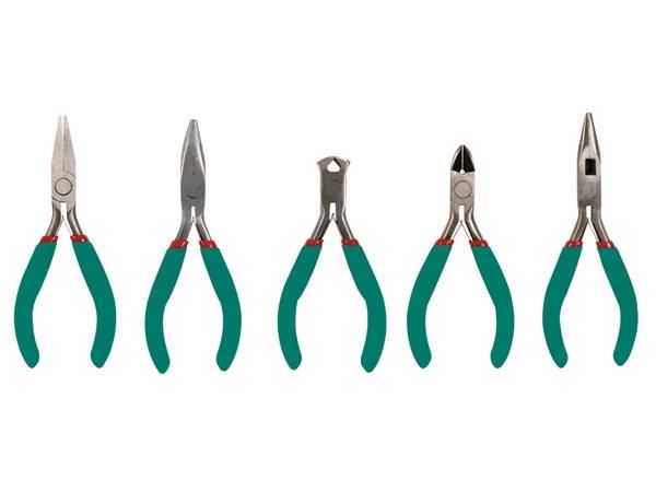 TOOL SET / 5 DIFFERENT PLIERS VTSETN 5410329464547; 5410329499945; 5410329549138