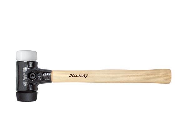 Wiha Soft-faced hammer Safety medium soft/very hard with hickory wooden handle, round hammer face (26659) 50 mm WH26659 4010995266592