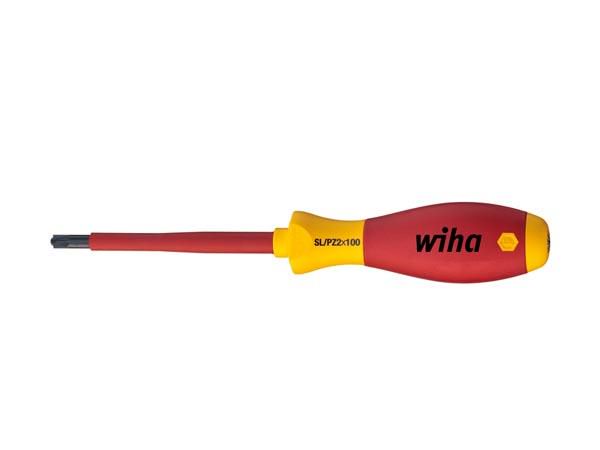 Wiha Screwdriver SoftFinish® electric PlusMinus/Pozidriv (30701) SL/PZ2 x 100 mm WH30701 4010995307011