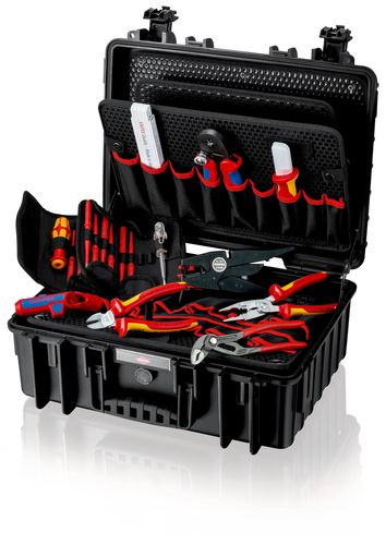 KNIPEX 00 21 35 Tool Case "Robust23" Electric 25 parts 370 mm 00 21 35 4003773084365