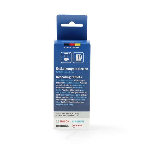 Descaling tablets for espresso machines - 6x 18 grams 00312453 4242005455089