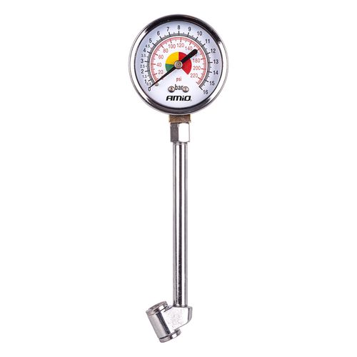 Truck pressure gauge TIR 15 bar PG-15 AMIO-01708, AMiO 5903293017081