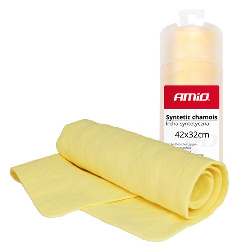 Chamois synthetic tube package 42x32cm Cwash-04, AMiO 01748 5903293017487