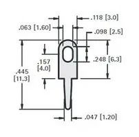 TEST POINT, PCB, THROUGH HOLE 4952