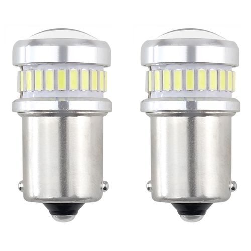 LED CANBUS 3014 24SMD + 3030 6SMD 1156 BA15S P21W R10W R5W White 12V/24V, AMiO 5903293024485
