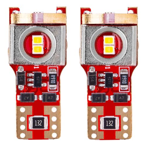 LED bulbs CANBUS 2016 6SMD T10 W5W W10W White White 12V/24V, AMiO 5903293028025