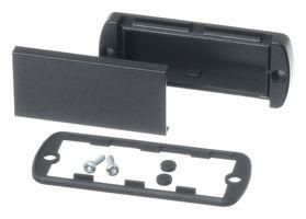 MOUNTING LID, HINGED, ALUM, BLACK 84082000