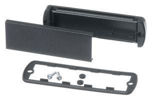 MOUNTING LID, HINGED, ALUM, BLACK 84102000