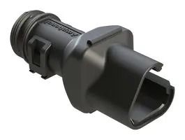 BACKSHELL, PLUG CONN, 3POS, 180DEG, BLK ATBS-231-0305