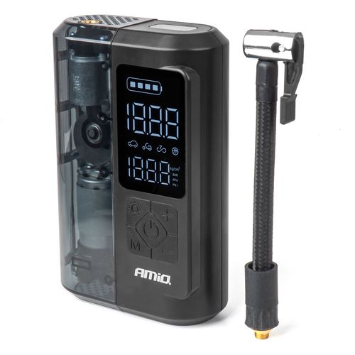 Portable air compressor LED USB-C 40W AMIO-04378, AMiO 5903293043783