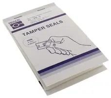 LABEL, TAMPERPROOF, 20.32MM DIAMETER, RED/WHITE, PK300 TL-PK-3