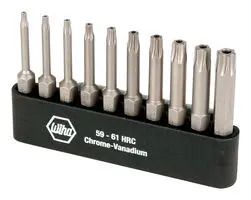 POWER BIT SET, HEX DRIVE, 10PIECE 74987
