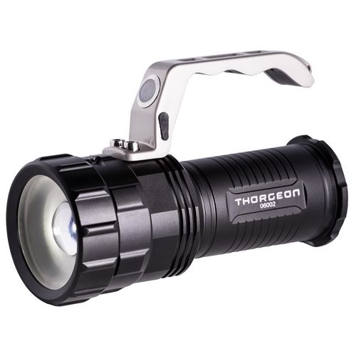 Taskulamp LED 10W CREE, 800lm, laetav 3x2300mAh 18650 aku, THORGEON THORGEON-06002 4751029890894