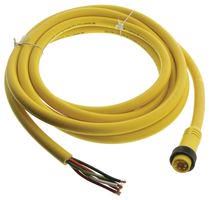 CIRCULAR CABLE, 5POS PLUG-PIGTAIL, 3.66M 1300061447