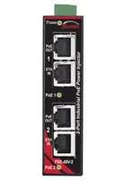 POE SPLITTER, RJ45 X 4, 10/100MBPS EB-PSE-48V-2A