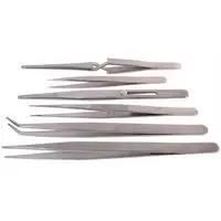 Six Piece Stainless Steel Tweezer Set JS-181T..