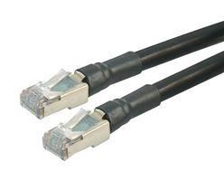 PATCH CORD, RJ45 PLUG-PLUG, BLK, 225FT TRD695ODS-225