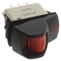 ROCKER SWITCH, DPDT, 10A, 24VDC, PANEL KL46FAXXG126N01616