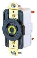 CONNECTOR, NEMA L5-20R, 20A, BLACK HBL2310ST