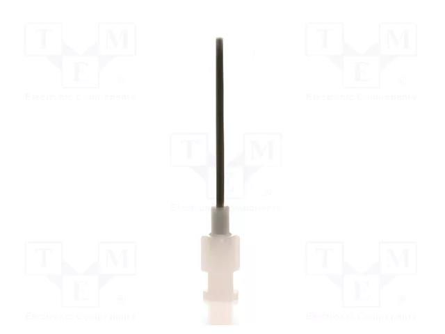 Needle: plastic flexible; 1.5"; Size: 15; straight; polypropylene METCAL 915150-PTS