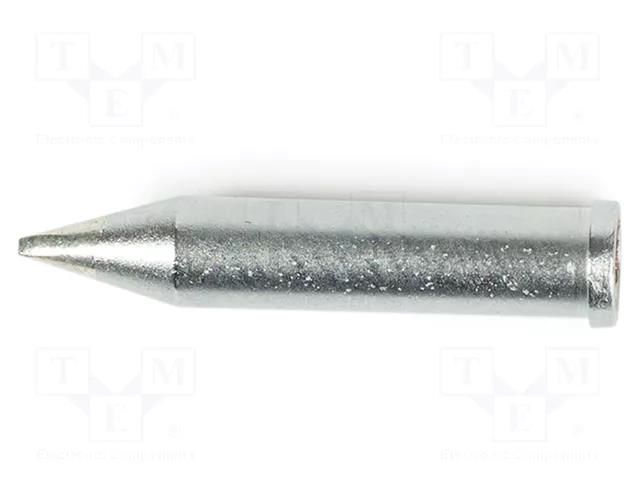 Tip; chisel; 1mm; for soldering station METCAL GT6-CH0010S