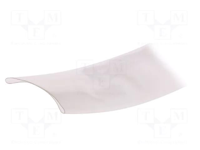 Heat shrink sleeve; glueless; 2: 1; 38.1mm; transparent; reel TASKER GTB3819-TR