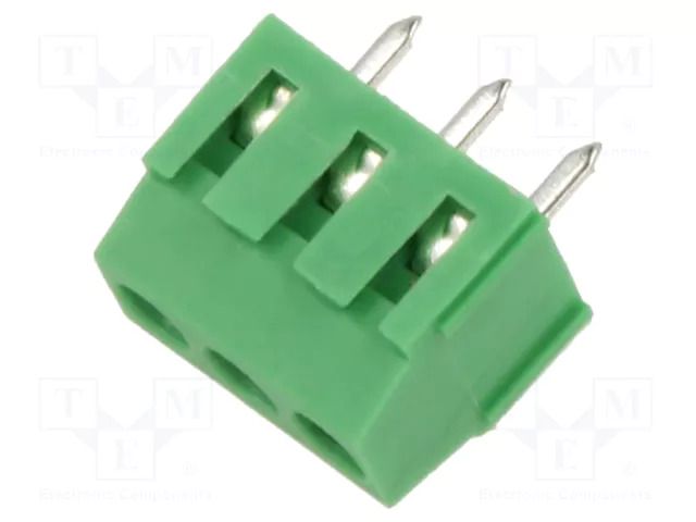 Connector: PCB terminal block; terminal; 10A; 300V; angled 90° ADAM TECH EBWA-03-A