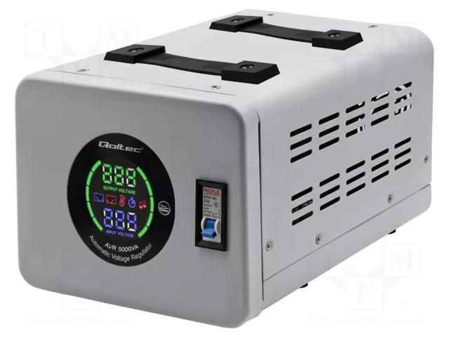 Automatic voltage stabiliser; Usup: 100÷280VAC; Uout: 230VAC QOLTEC QOLTEC-50726