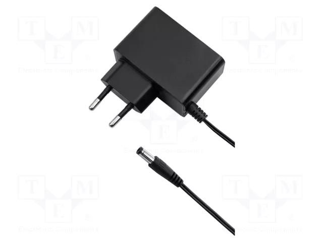 Power supply: switching; mains,plug-in; 24VDC; 1A; 24W QOLTEC ZSI-50792