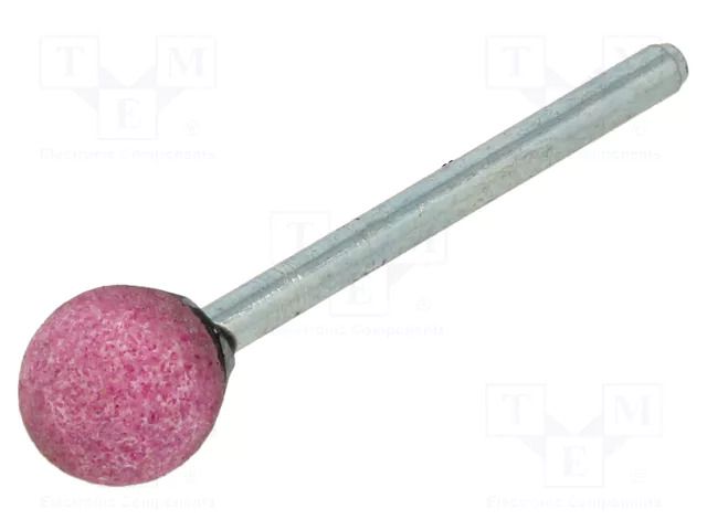 Grindingstone; metal,steel; ceramics; plunger; 6mm; sphere ABRA BETA AB000906009