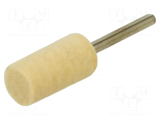 Grinding pin; for polishing metals; felt; with lever ABRA BETA AB001236110