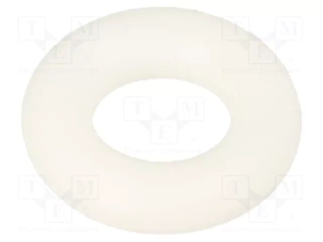 O-ring gasket; silicone; Thk: 2mm; Øint: 4mm; white; -60÷160°C ORING USZCZELNIENIA TECHNICZNE O-4X2-SI-WH