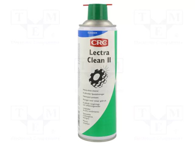Cleaning agent; Lectra Clean2; 500ml; spray; can; colourless CRC CRC-LCII/500